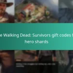 The Walking Dead: Survivors gift codes for hero shards