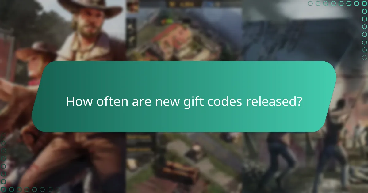 How often are new gift codes released?