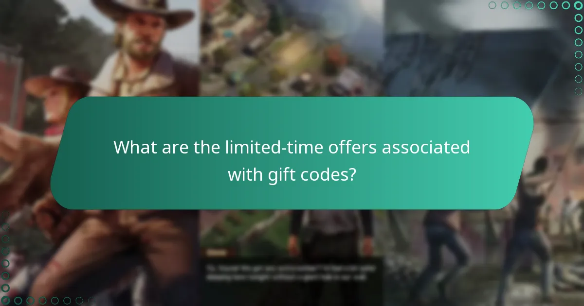 What are the limited-time offers associated with gift codes?